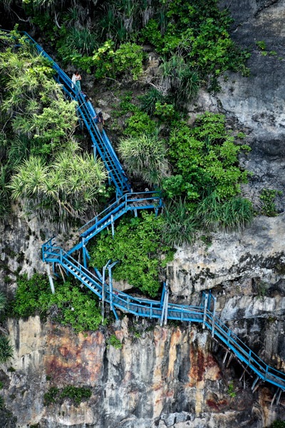 Catarata de Peguyangan Waterfall en Nusa Penida