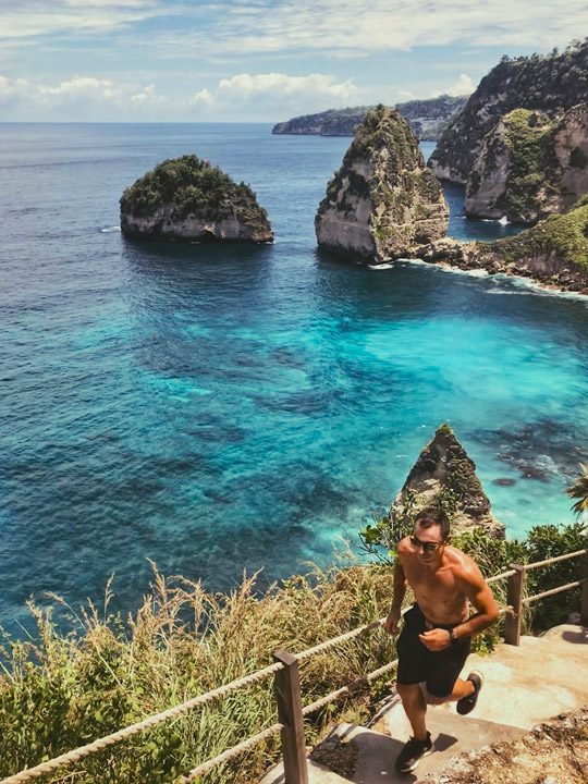 Diamond Beach en Nusa Penida