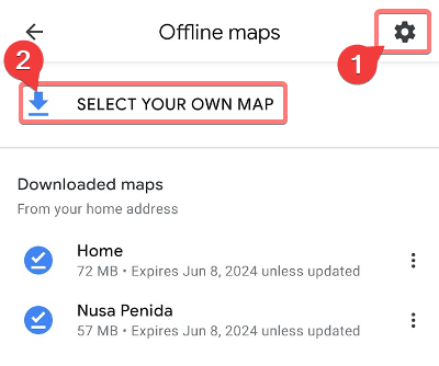 Paso 3: Tutorial descargar mapas offline en Google Maps