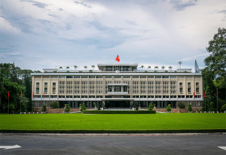 Independence Palace o Palacio de la Reunificación en Ho Chi Minh City (Saigon)