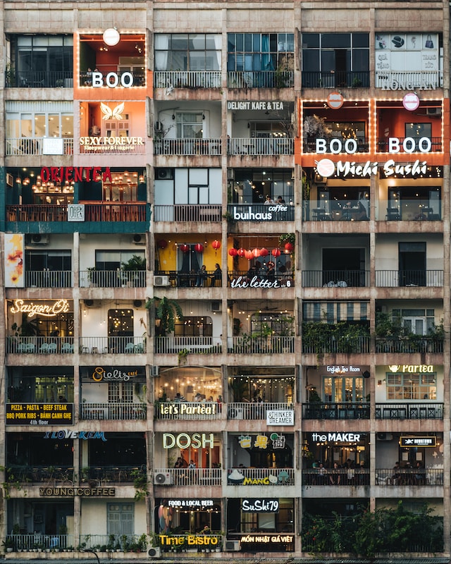 Apartamentos de cafeterias en Ho Chi Minh City (Saigon)