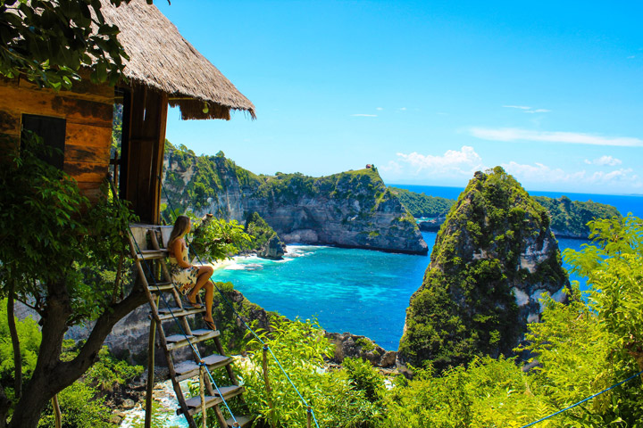 La casa del arbol en Nusa Penida