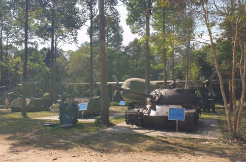 Museo exterior de Cu Chi Tunnels