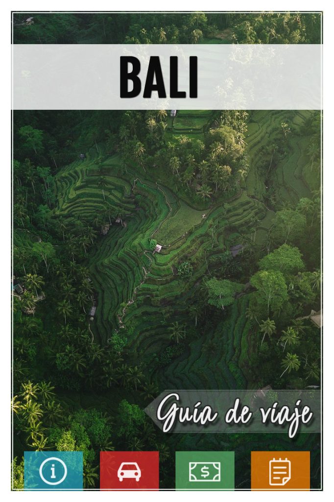 Portada de guia de viaje de Bali