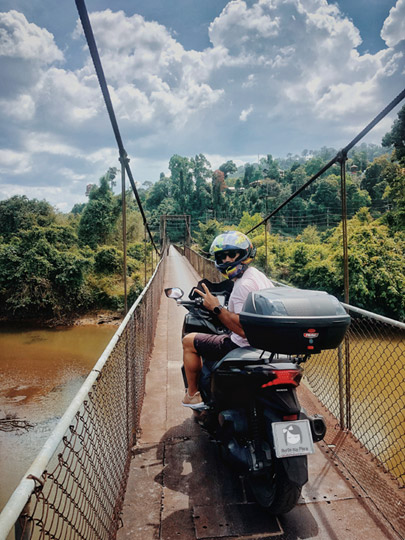 Viajando en moto por Tailandia